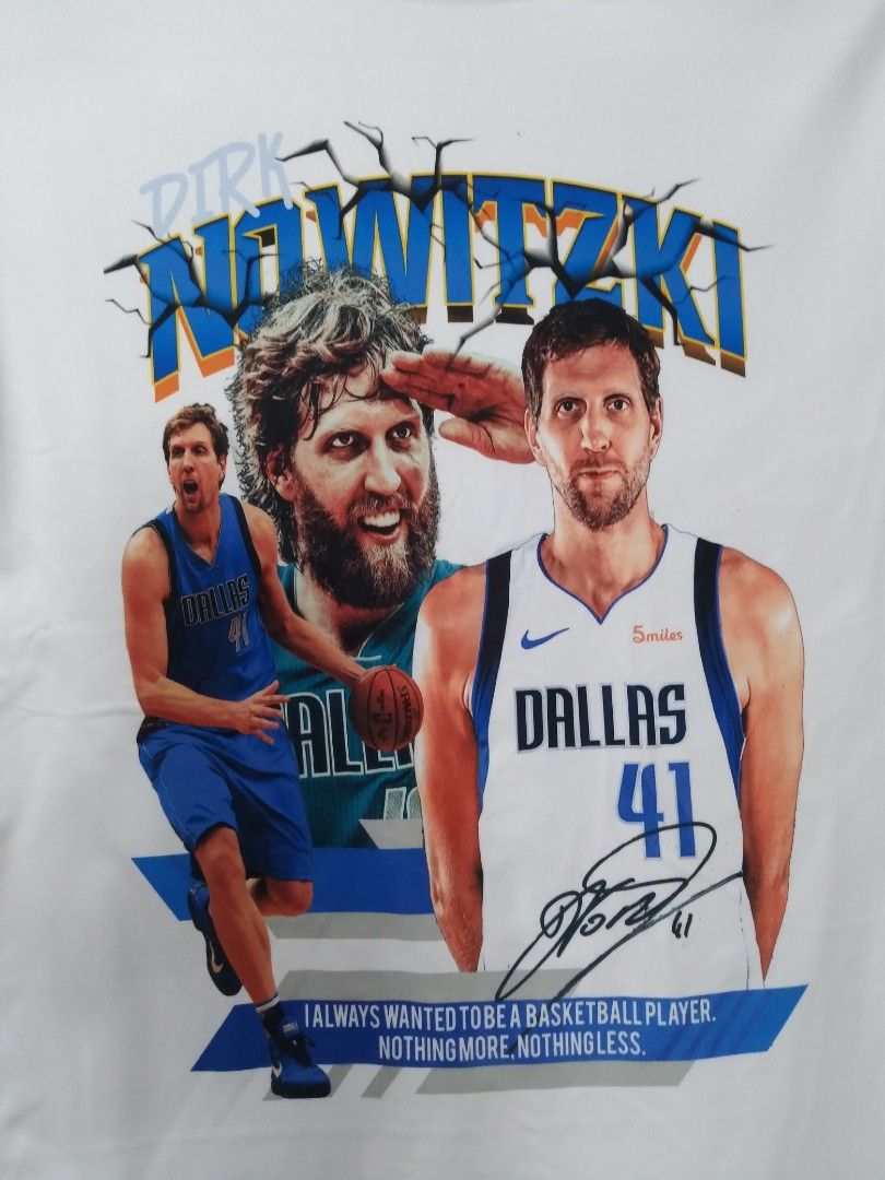 Dirk Nowitzki TShirt Men s Fashion Tops Sets Tshirts Polo