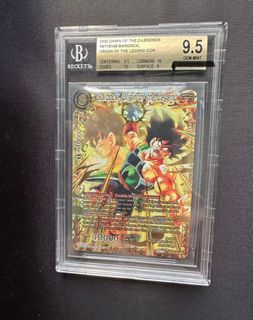 DRAGONBALL TCG GOD RARE DAWN OF THE LEGENDS - BARDOCK
