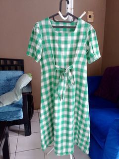 Dress kotak