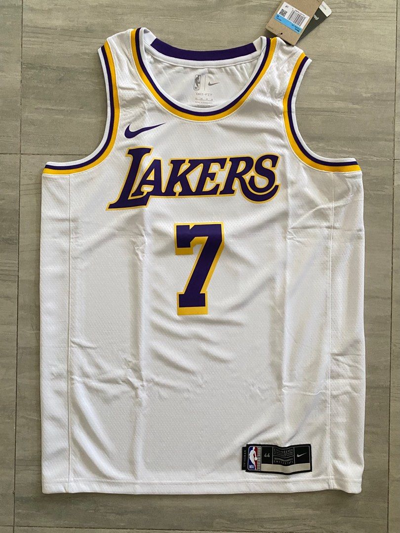 NBA Los Angeles Lakers Carmelo Anthony Nike Gold 2022 Swingman Jersey XL 52