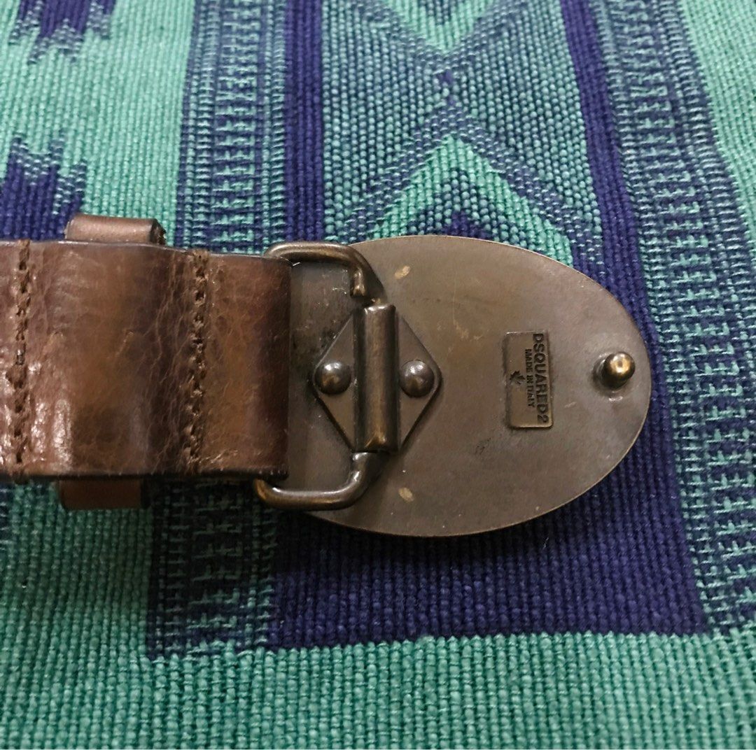 Sale Dsquared2 leather belt Men s Fashion Watches