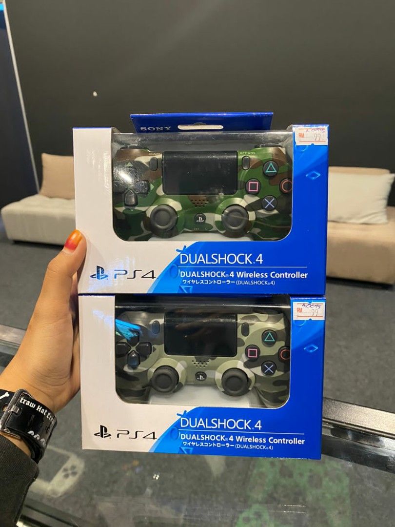 DUALSHOCK 4 CONTROLLER (Category: Controllers) located in Petaling Jaya. Submitted by aikilyugaming (Listing ID 1233975494, Image 1). Description: DualShock 4 Controller for PS4 (OEM) RM99 Color as in the picture Find us at Aikilyu Gaming Address: 5-1, Jalan Camar 4/5A, Seksyen 4 Kota Damansara, 47810 Petaling Jaya, Selangor. For any inquiries, reach us on WhatsApp www.wasap.my/60132309633 Operation hours: Tuesday to Saturday: 10.30am - 7.30pm Su