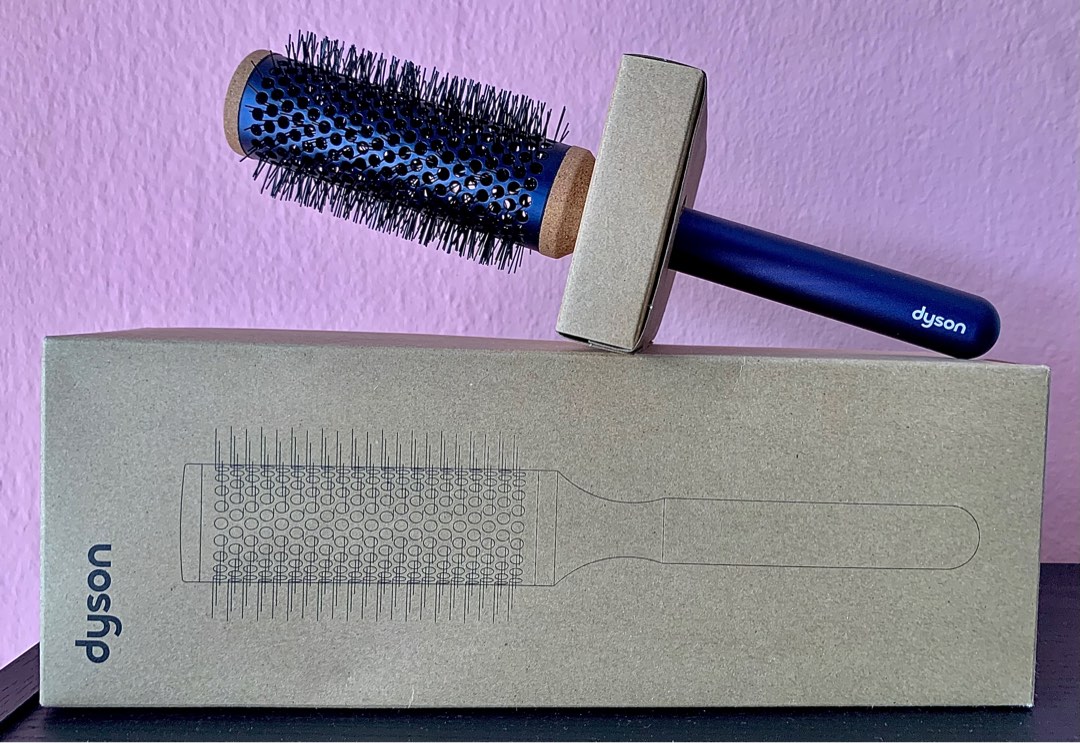 Dyson Vented Barrel brush 35mm barrel Prussian blue and Black, Beauty