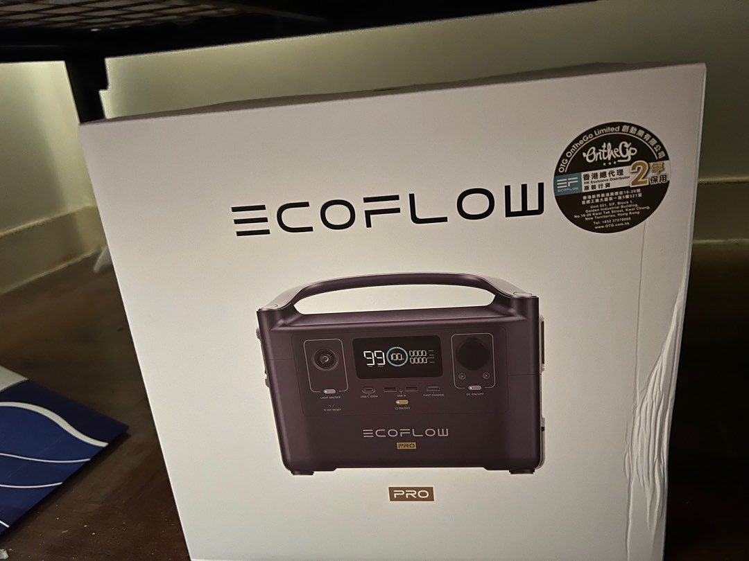 Ecoflow River pro 200000mAh 大容量流動電源, 手提電話, 電話及其他