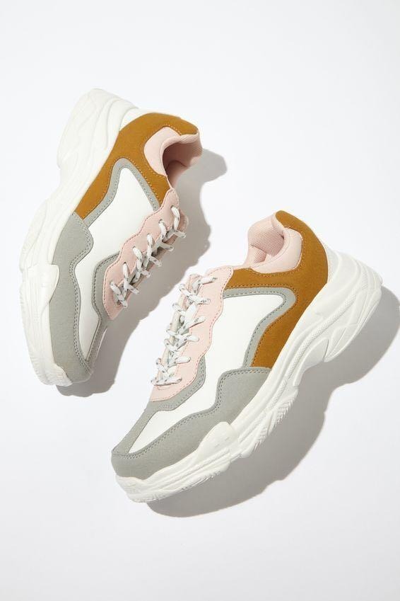 ERIKA CHUNKY TRAINER BY RUBI Women s Fashion Footwear Sneakers