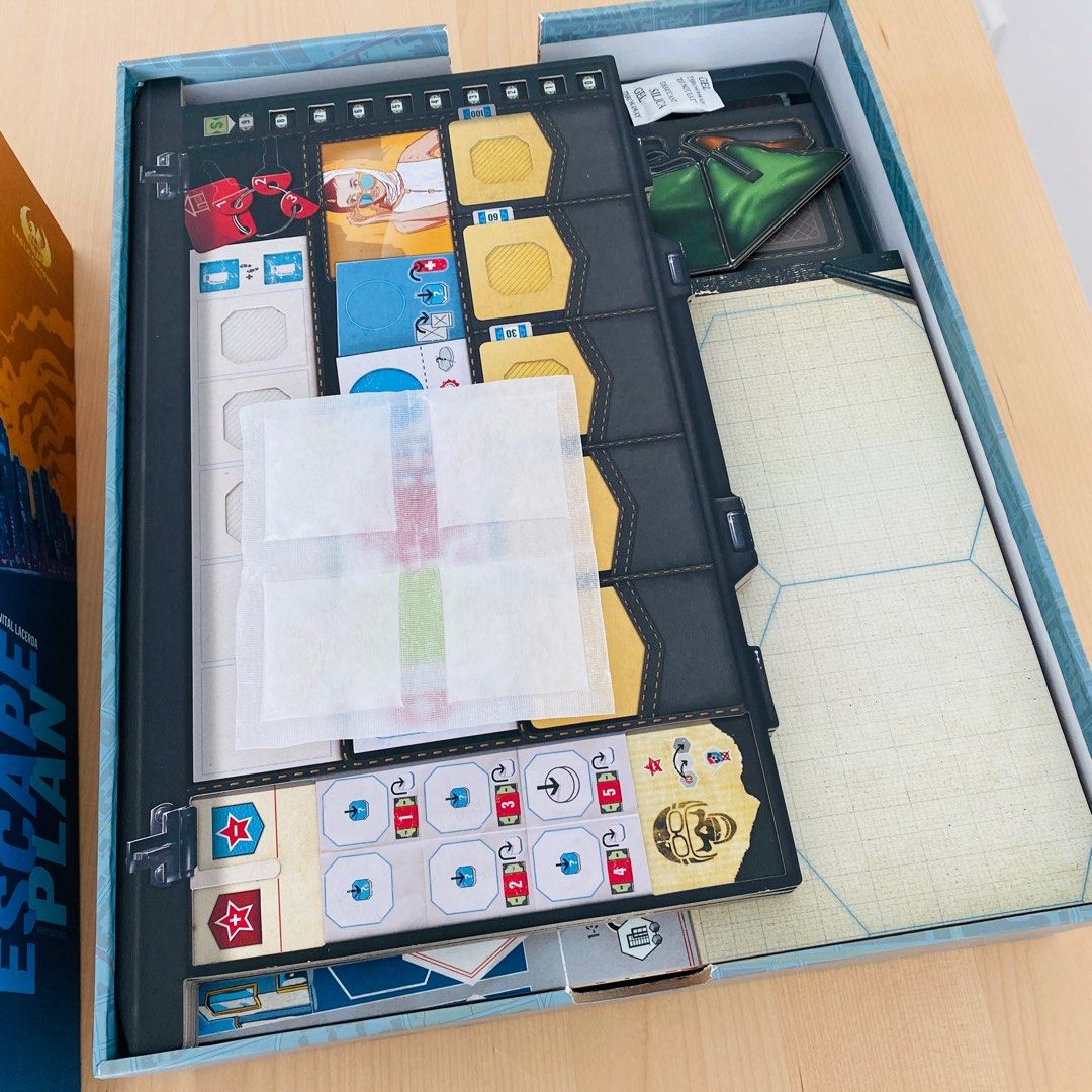 Escape Plan board game by Vital Lacerda (KS version), Hobbies & Toys