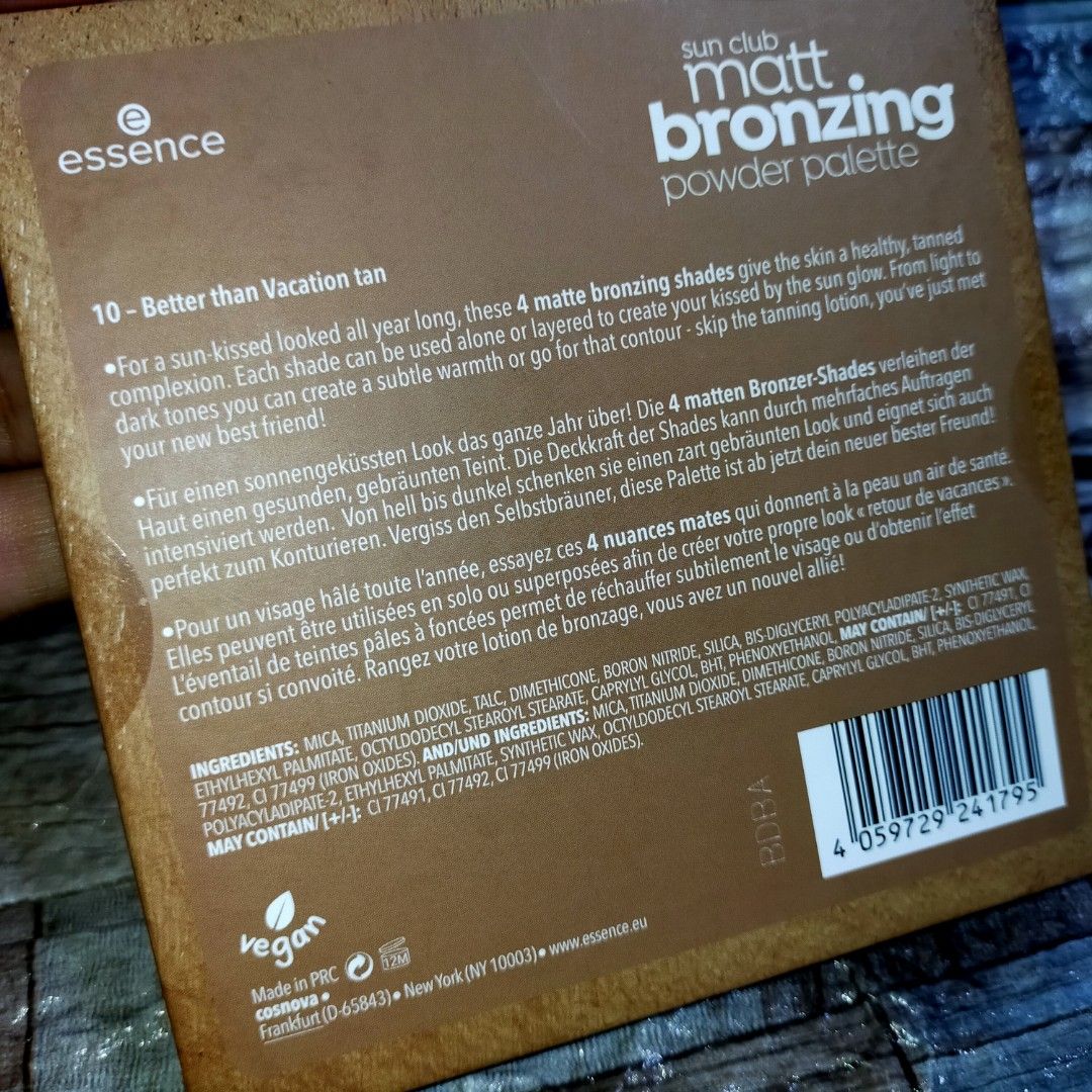 Essence Makeup Bronzing Palette, Beauty & Personal Care, Face, Makeup