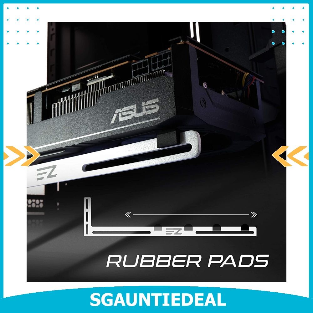 Custom outlet gpu bracket