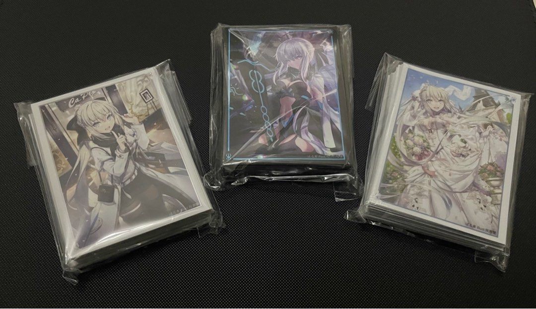 fgo card sleeves Fate Grand Order Ink Art Alter FGO Holographic Card Sleeves main image 1