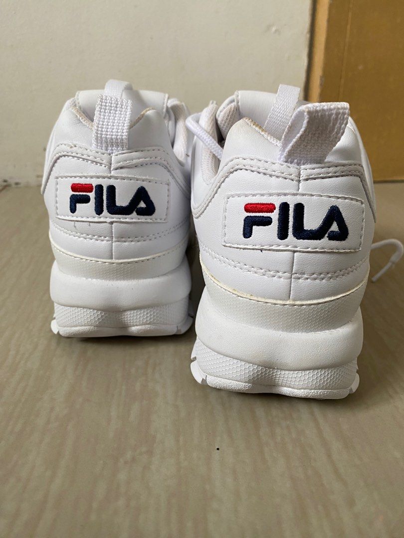Original vs fake store fila disruptor 2