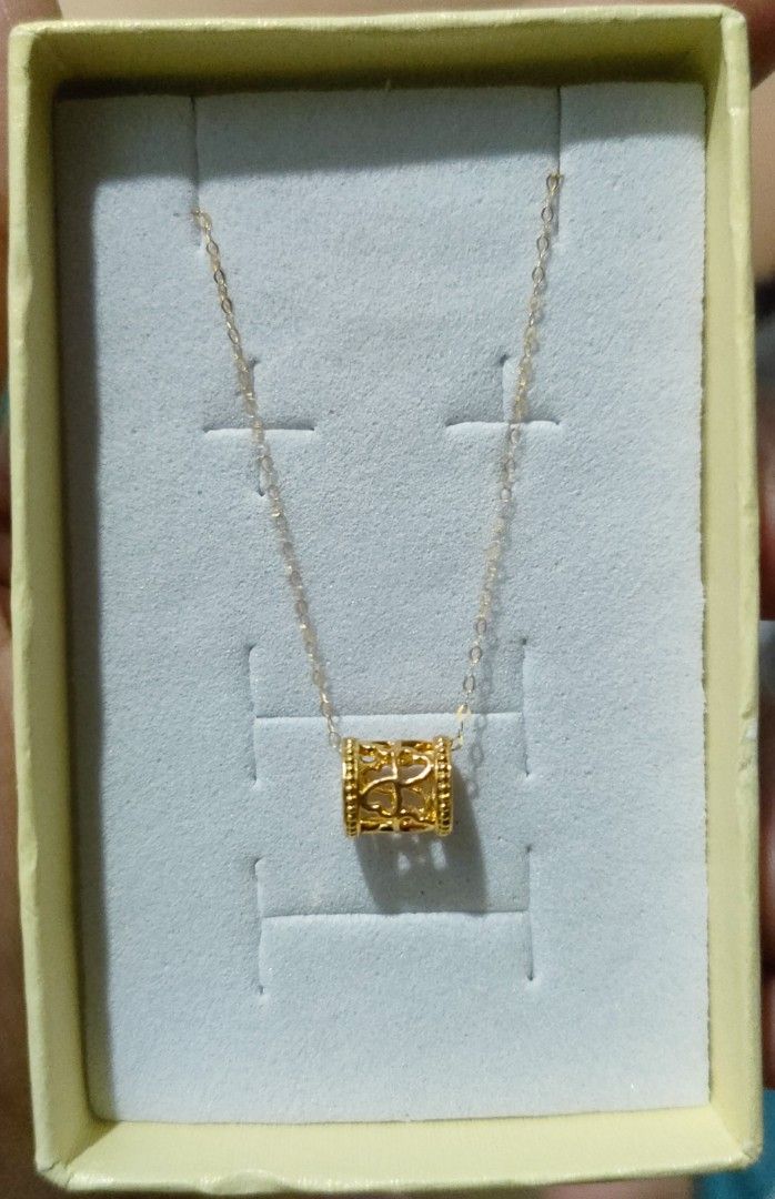 Fine tauco with barrel pendant (Category: Necklaces) located in Quezon City. Submitted by diannee18 (Listing ID 1234011554, Image 1). Description: .