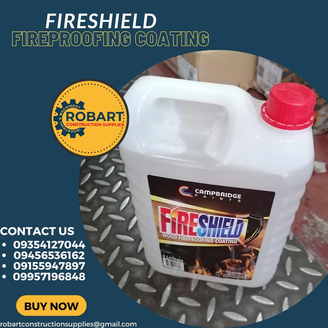 Firesshield Fireproofing Coating, Commercial & Industrial, Construction ...
