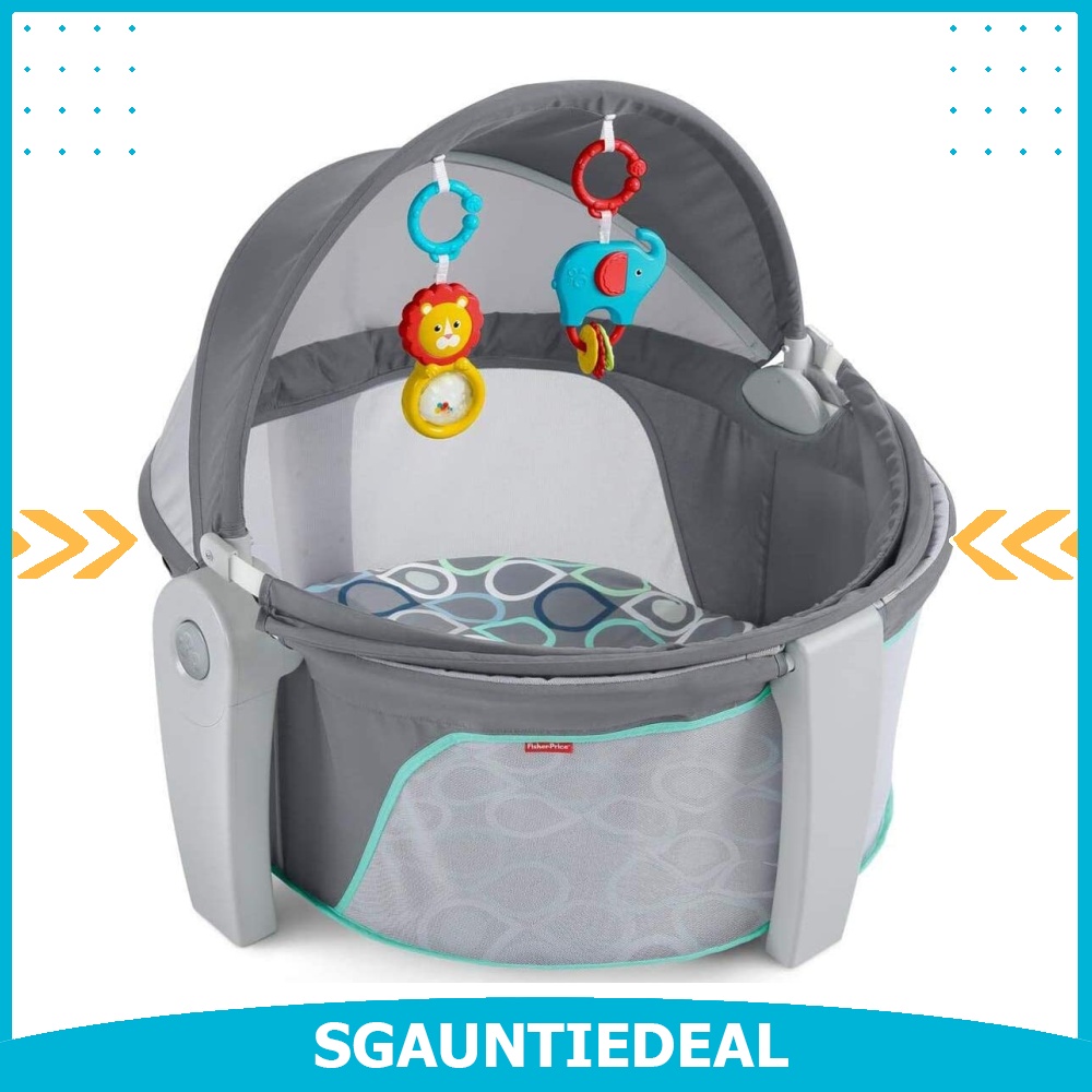 Fisher Price On the Go Baby Dome Bubbles travel portable play