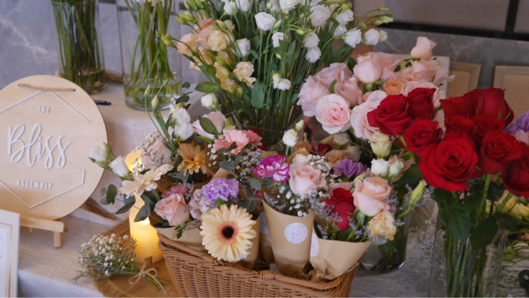 Flower Bar Event Floral Corporate Flowers Class Bridal