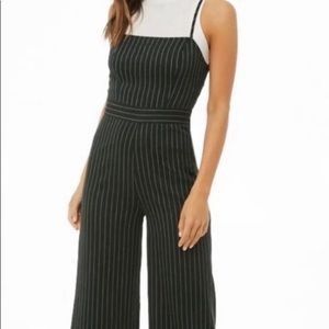 Forever 21 Pinstripe Jumpsuit
