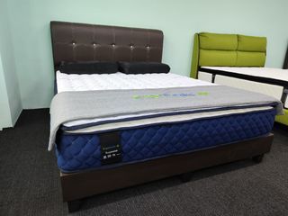 Free Delivery King Queen Super Single Single Mattress - Individual Pocketed Spring with Latex Pillow Top 12 Inch Height