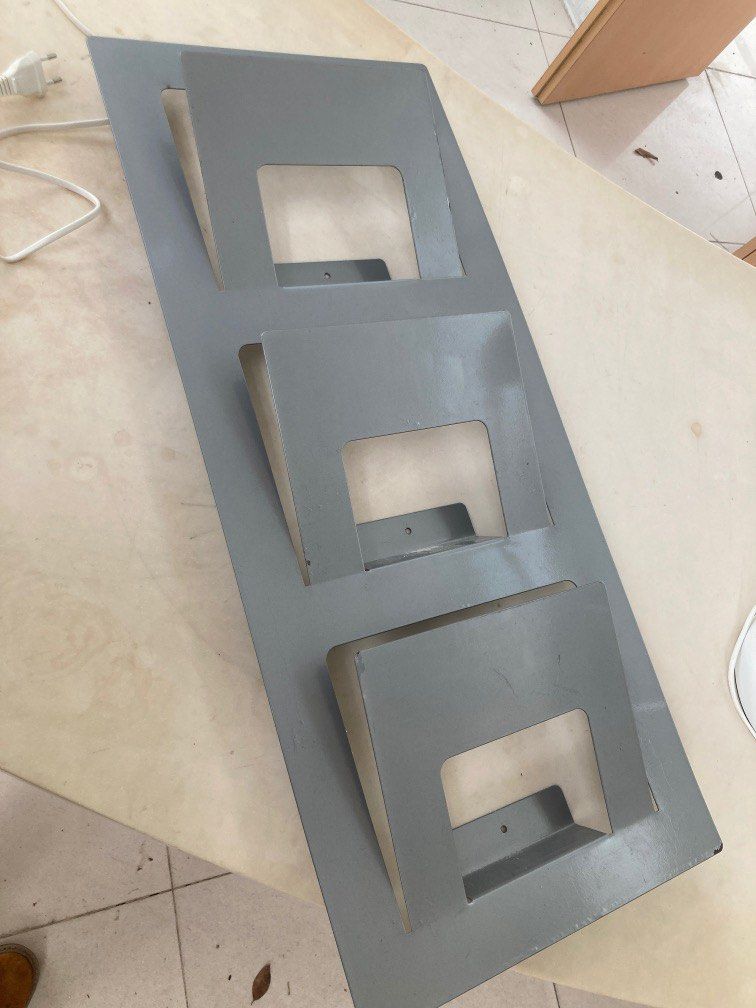 Free ikea wall mount magazine rack, Furniture & Home Living, Home Decor