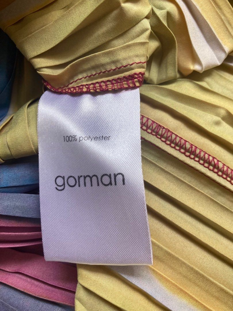 Gorman X Mangkaja Pleated Midi Skirt