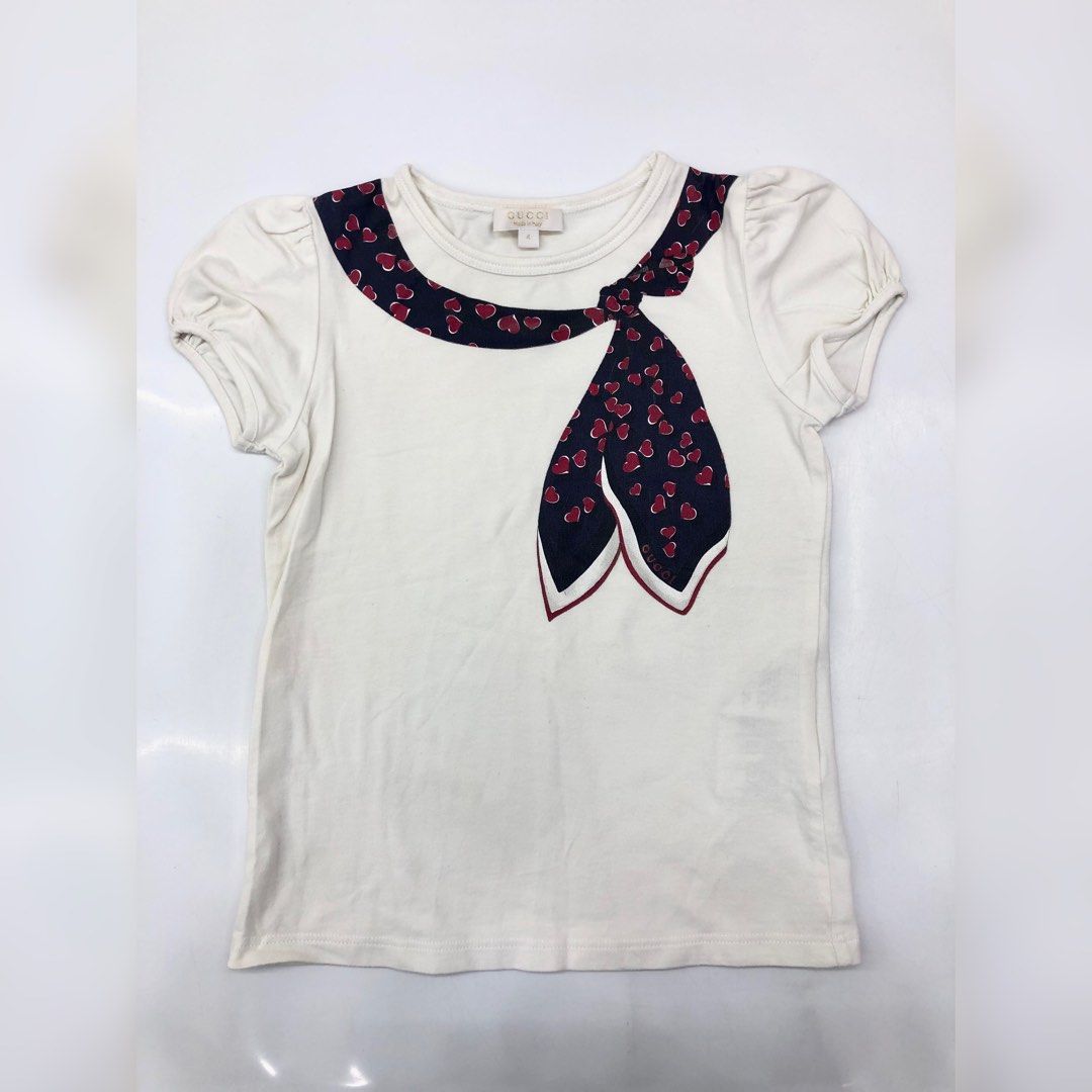 Gucci ribbon 2025 t shirt