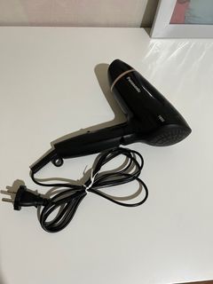 Hair Dryer panasonic black gold like new jrg dipakai