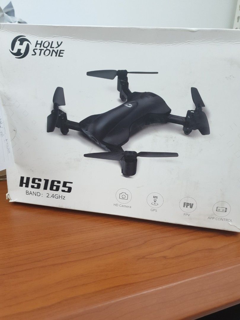 Holy Stone HS165 GPS Drone with 2K HD Camera for Adults Foldable Drone for Beginners FPV RC Quadcopter with Auto Return Home Follow Me Circle Fly
