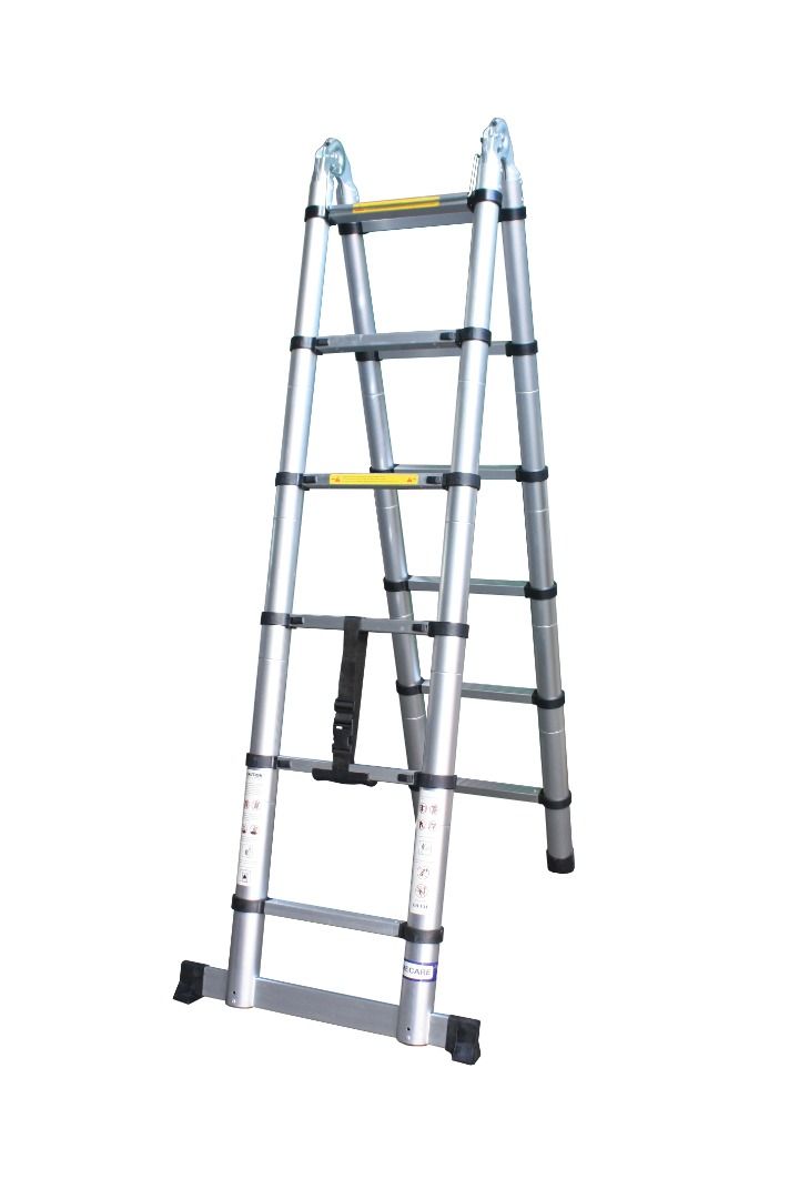 Homecare A-Shaped Telescopic Ladder, Furniture & Home Living, Home ...