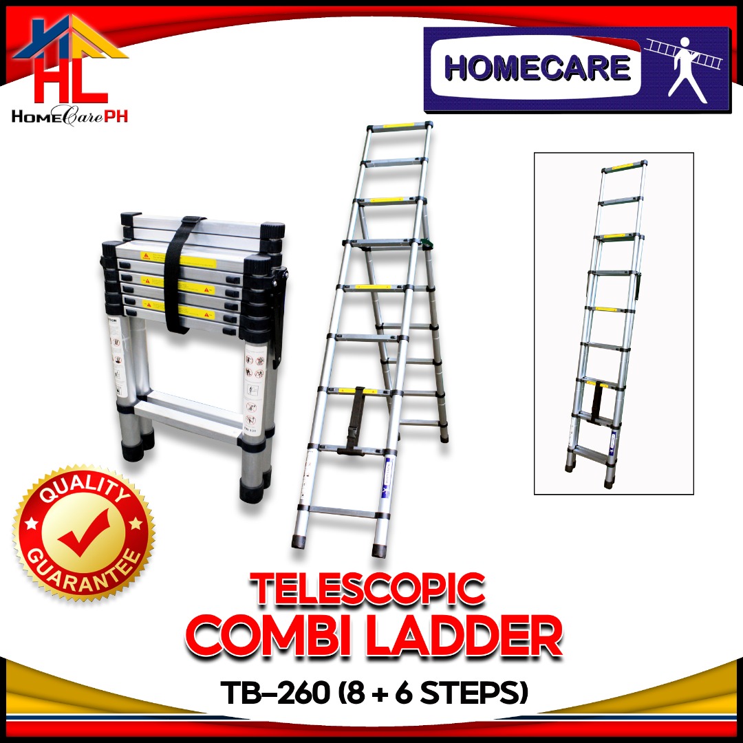 Homecare Telescopic Combi Ladder on Carousell