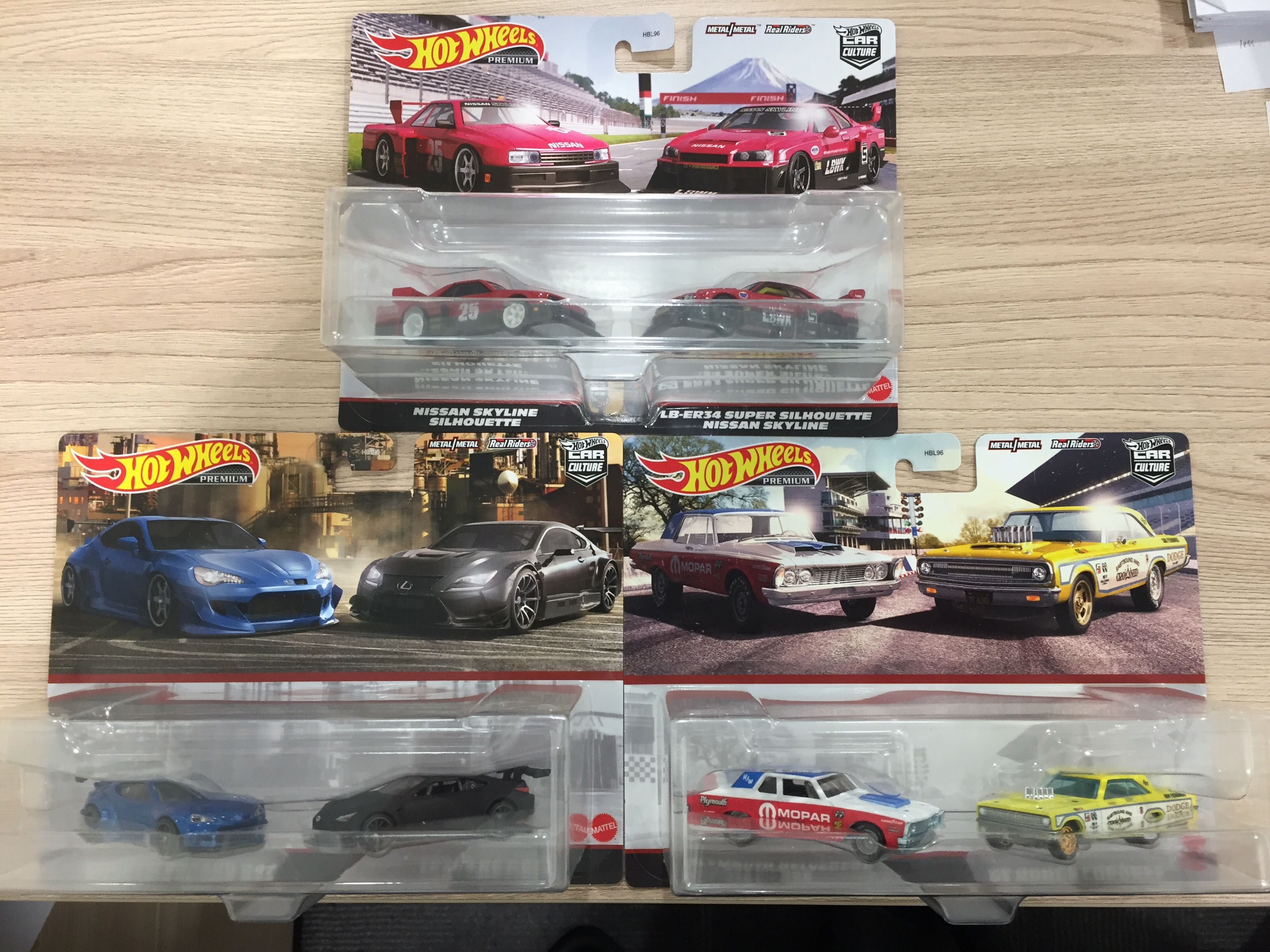 Hot Wheels Nissan Skyline LBWK GT w Subaru Pandem Lexus w Muscle Dodge ...