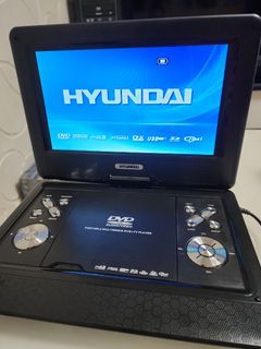 HYUNDAI 10吋手提電視+DVD播放器