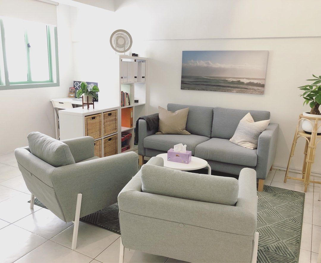 IKEA armchair (seafoam green), Furniture & Home Living, Furniture