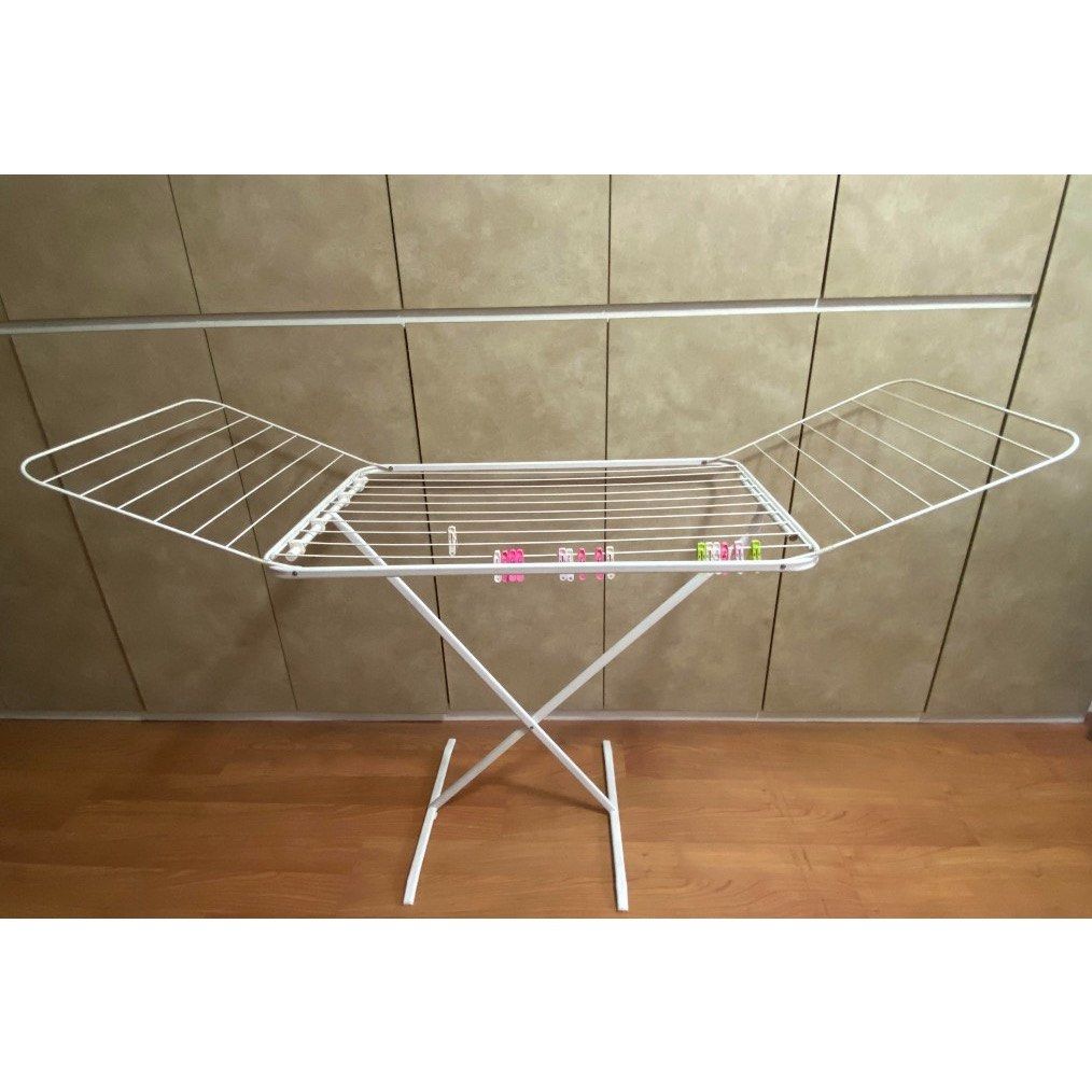 IKEA Fordable Large Indoor/outdoor Clothes Drying Rack, Furniture