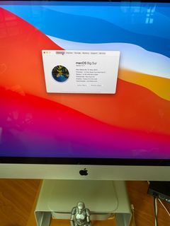 iMac 27 Retina 5K 2017 256gb SSD Like new condition