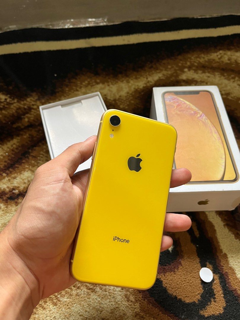 iphone xr 128 gb yellow, Telepon Seluler & Tablet, iPhone, iPhone