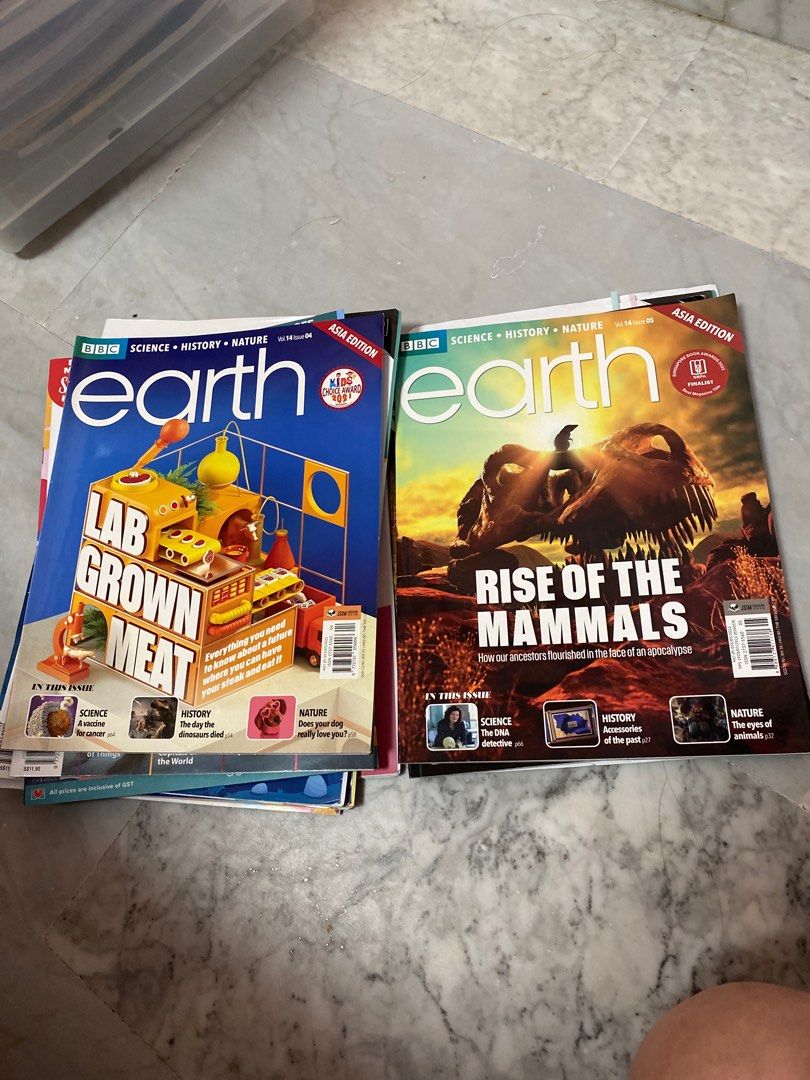 Ithink and BBC Earth Magazines, Hobbies & Toys, Books & Magazines ...