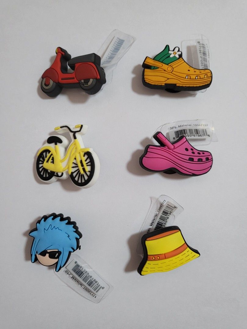 Jibbitz, Men's Fashion, Footwear, Shoe inserts & accessories on Carousell