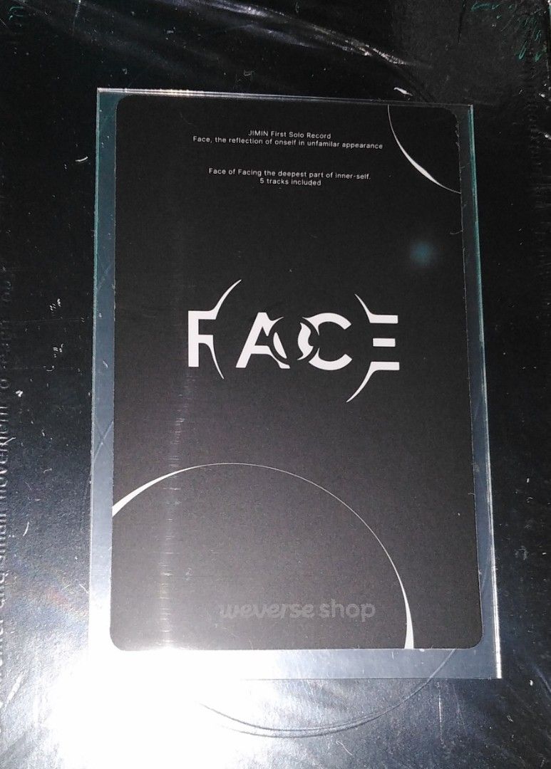 Jimin Face album POB on Carousell