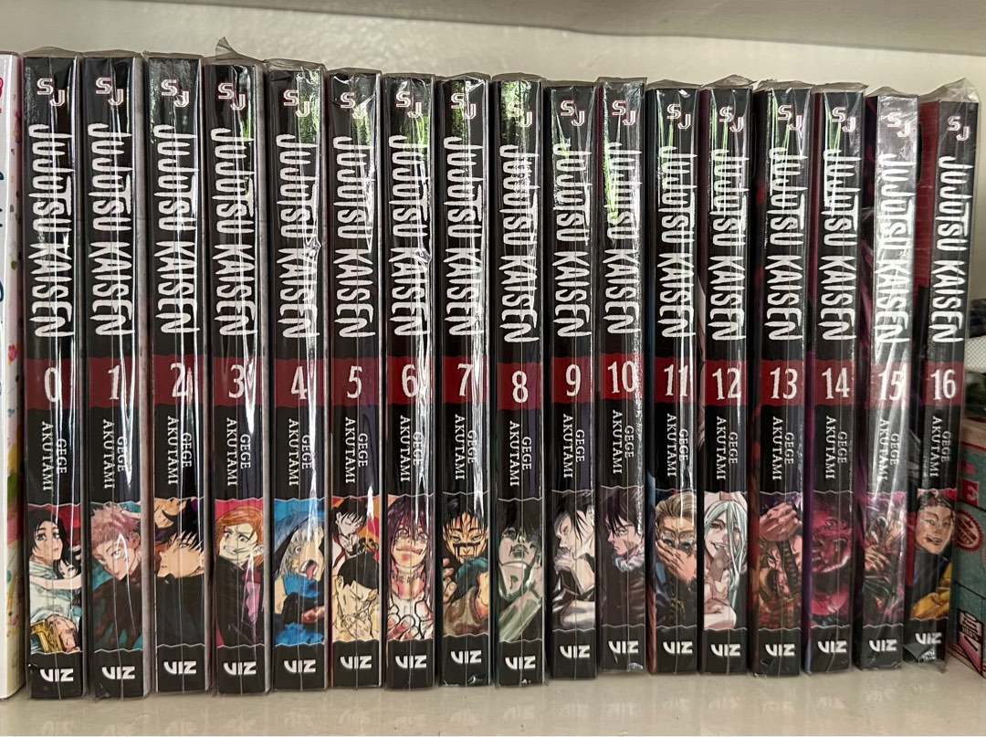Jujutsu Kaisen Manga Set, Hobbies & Toys, Books & Magazines, Comics ...