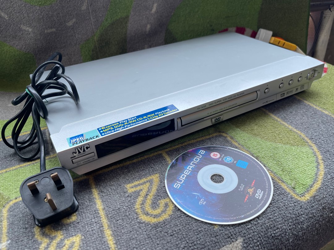 JVC DVD MP3 player 220v Dts Dolby 3d Sounds FREE Original DVD movie not sony sharp toshiba