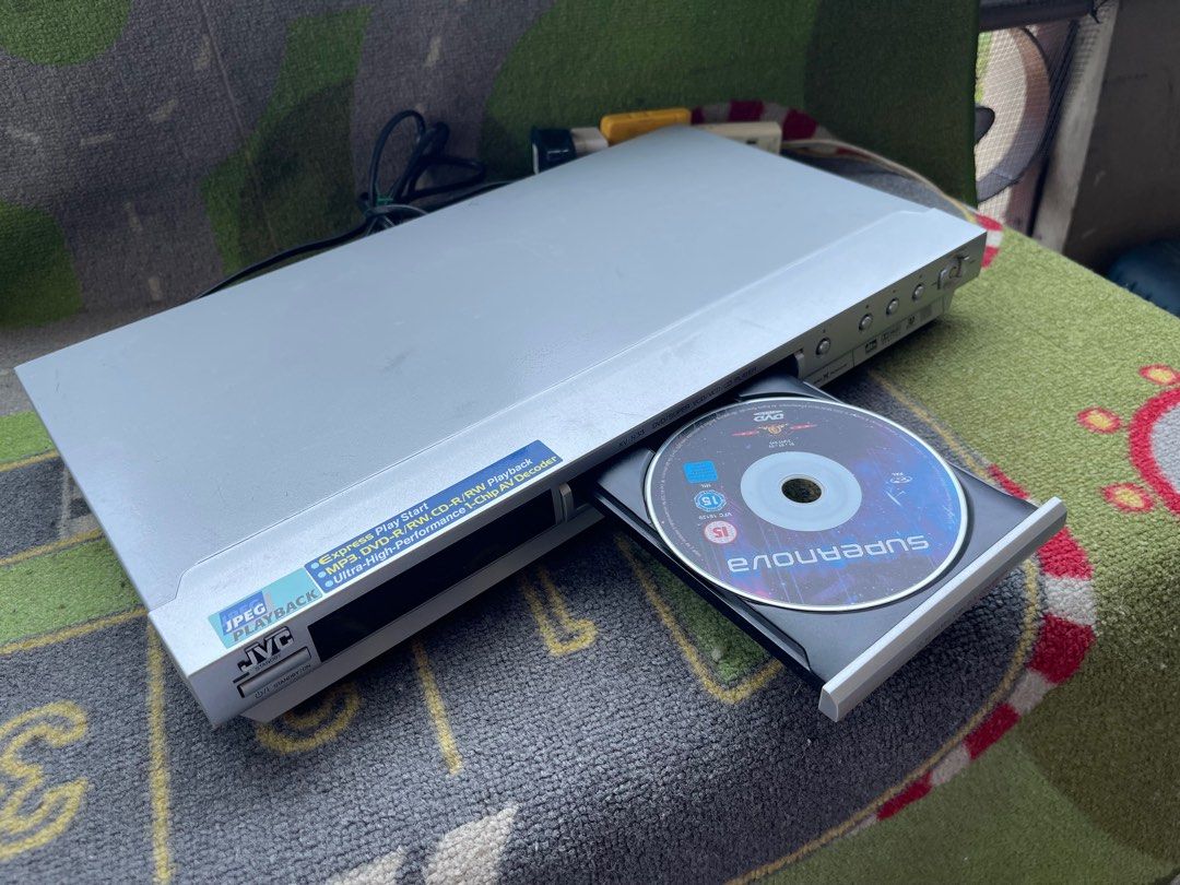 JVC DVD MP3 player 220v Dts Dolby 3d Sounds FREE Original DVD movie