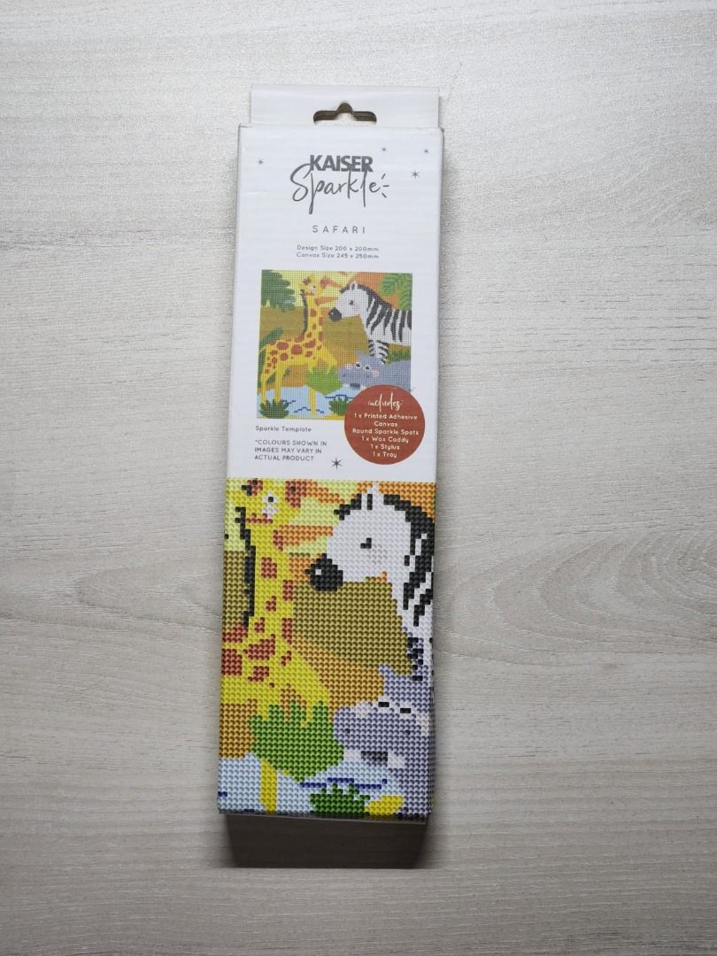 kaiser sparkle safari craft kit, Hobbies & Toys, Stationery & Craft