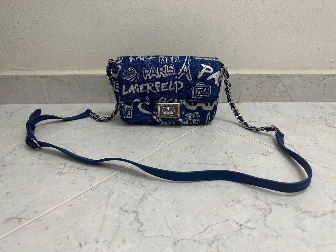 Karl Lagerfeld sling bag, Men's Fashion, Bags, Sling Bags on Carousell