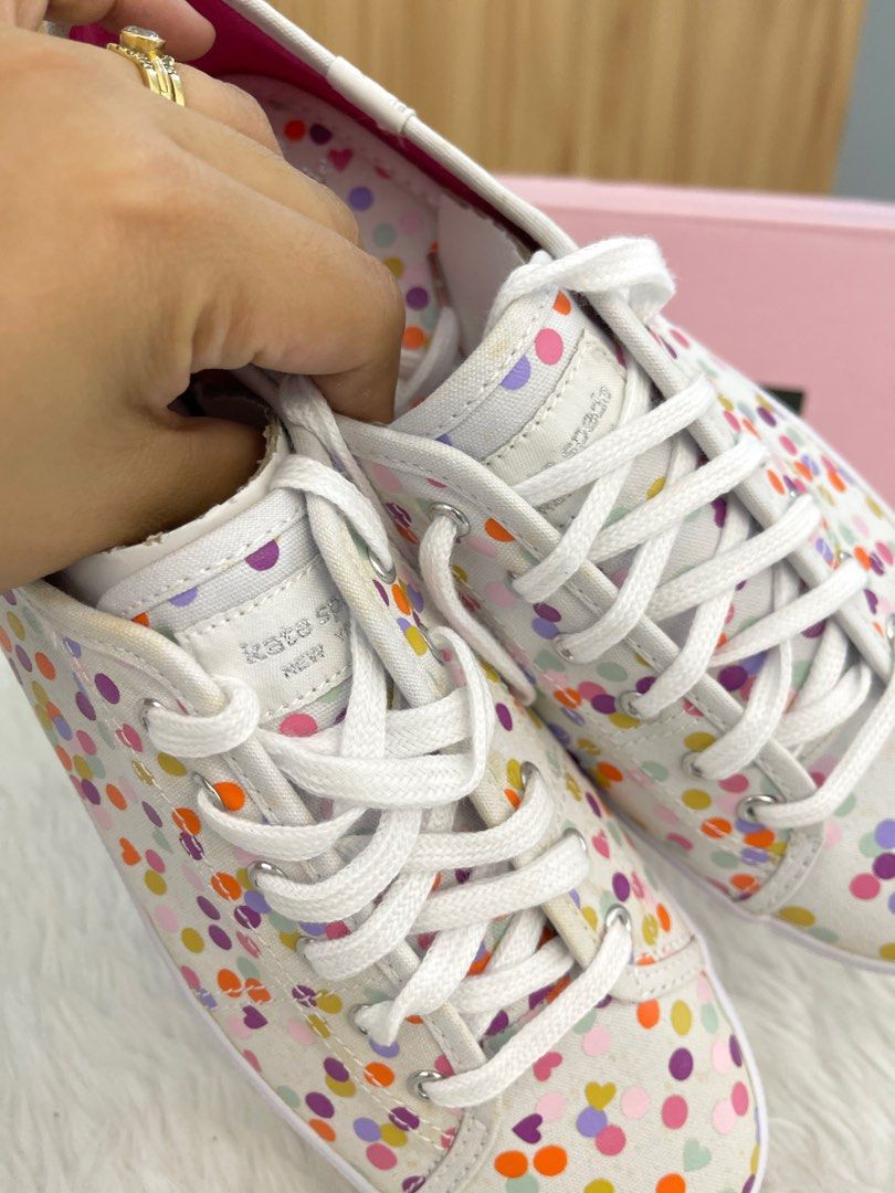 Kate spade outlet confetti keds