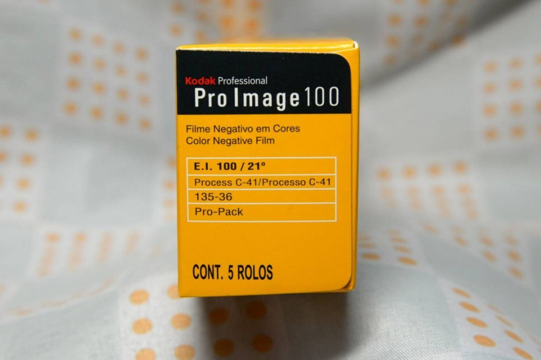 Kodak Pro Image 100 36 次曝光5 件裝（2024 年8 月到期）彩色負片 