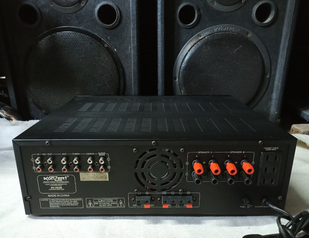 Konzert 502b amplifier original on Carousell
