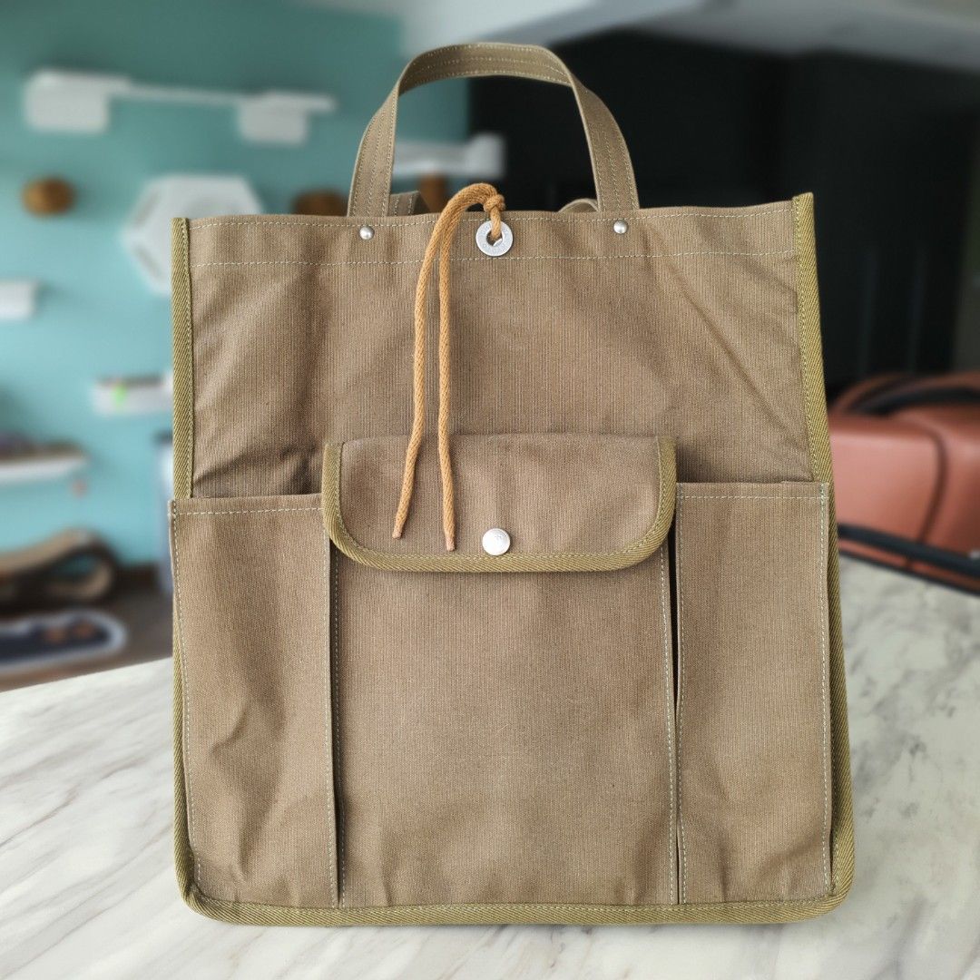Japan Kyoto Ichizawa Shinzaburo Hanpu Cotton Canvas Tote Bag