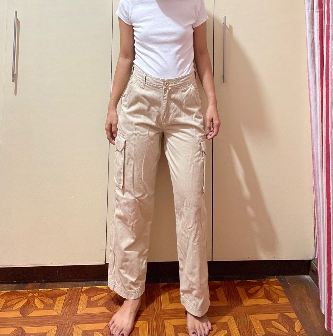 Lands end womens outlet cargo pants