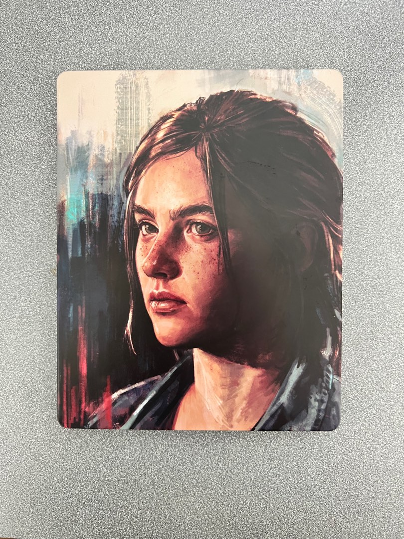 Last of Us Part 2 Steel case with game, Video Gaming, Video Games