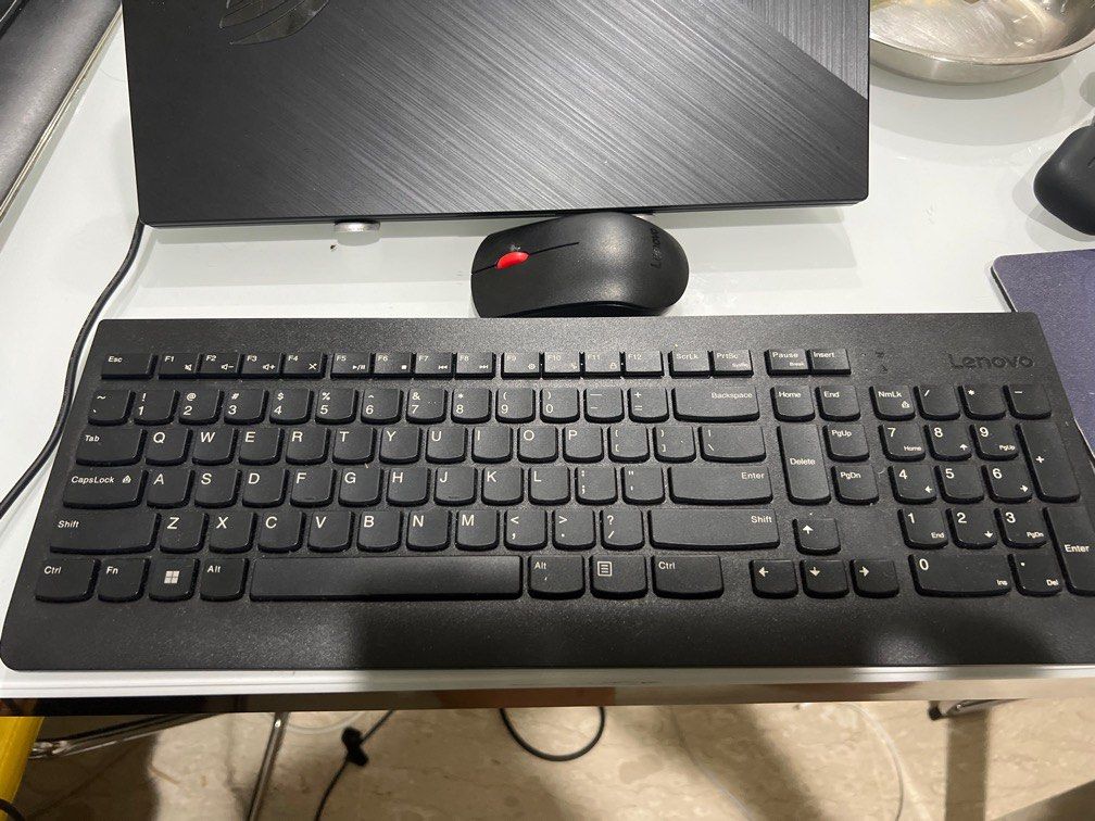 Lenovo keyboard and mouse, Computers & Tech, Parts & Accessories
