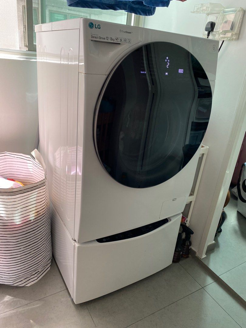 LG Top load mini washer TG2402NTWW (2kg) only, TV & Home Appliances