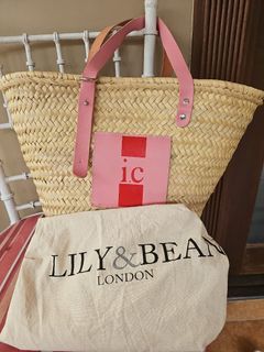 Lily and Bean Evie Leather Bag Rose Pink